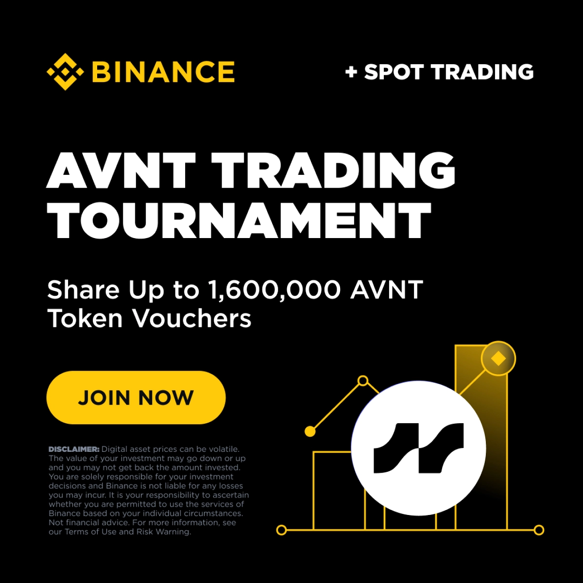 Binance AVNT Ticaret Turnuvası Canlı: 5 Milyon AVNT Ödül Havuzu