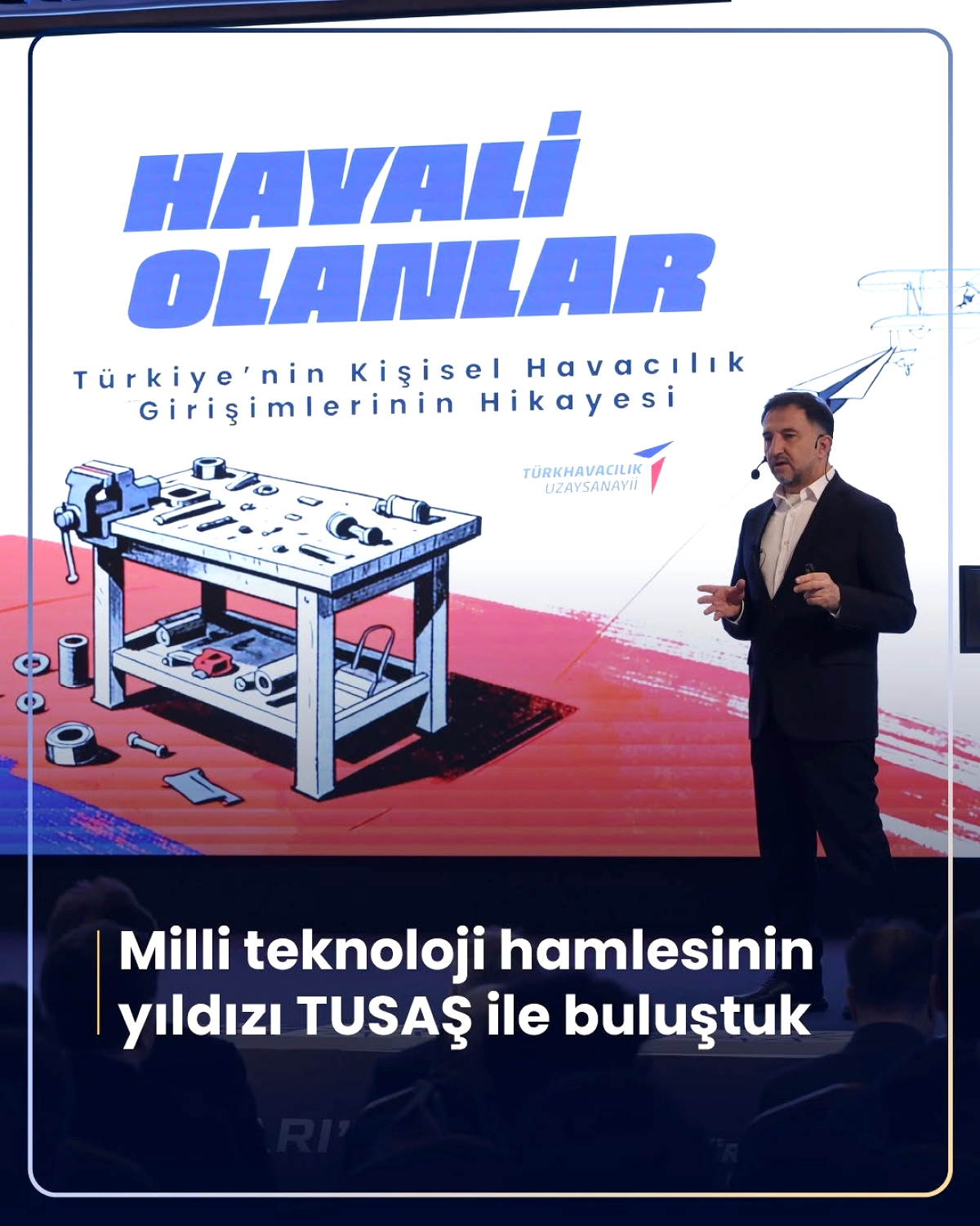 YTÜ'de TUSAŞ Konferansı: Gençlere 'Vücudumuzu Taşın Altına Koyalım' Çağrısı