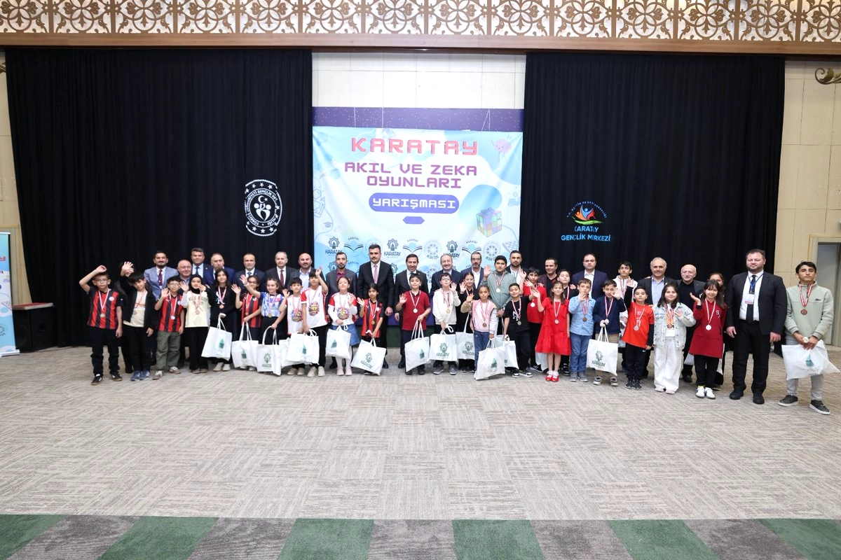 Karatay'ın Genç Zeka Oyuncuları Ödüllerine Kavuştu