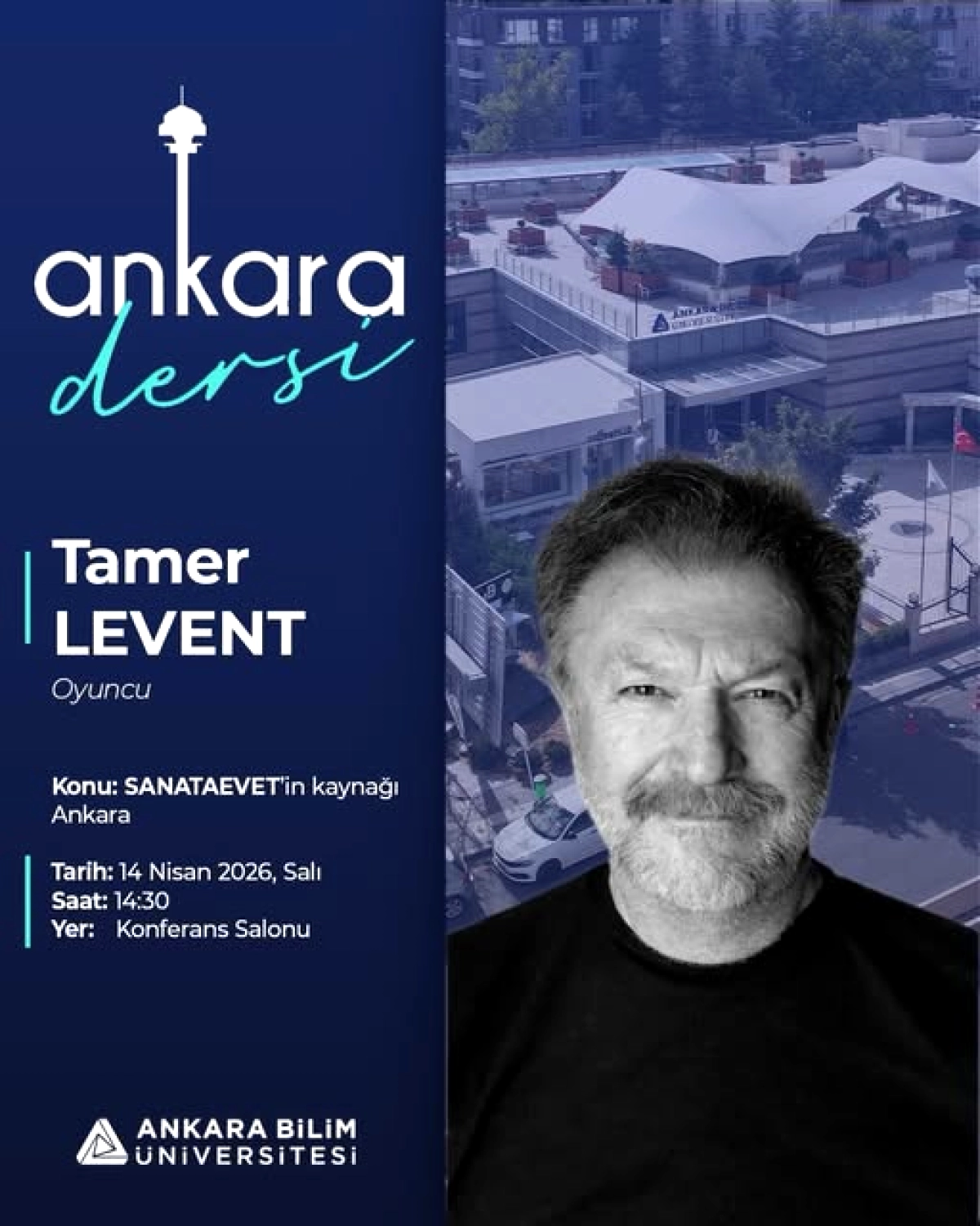 Tamer Levent Ankara Bilim Üniversitesi'nde: 