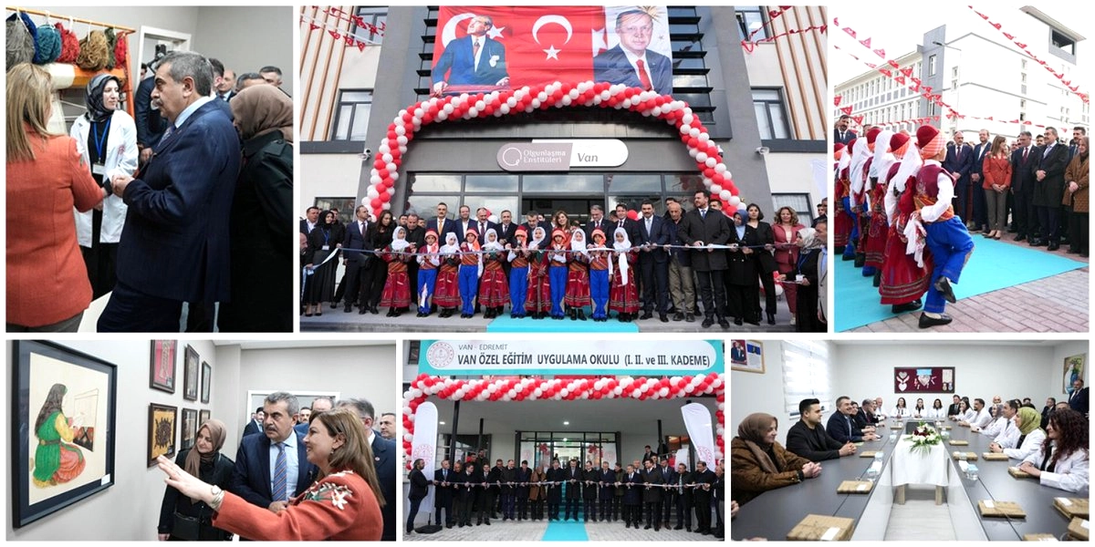 Van'da Eğitimde Yeni Dönem: Özel Eğitim Tesisleri Hizmete Açıldı