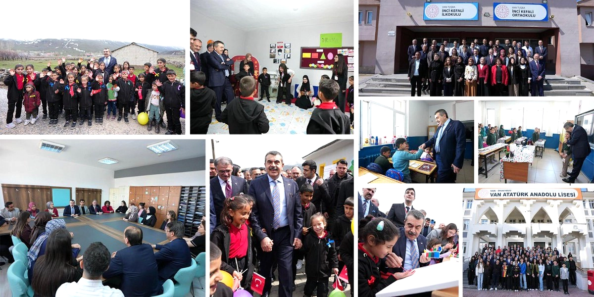 Millî Eğitim Bakanı Van'da Öğrencilerle Buluştu: Sürpriz Ziyaretler ve Eğitim Teması