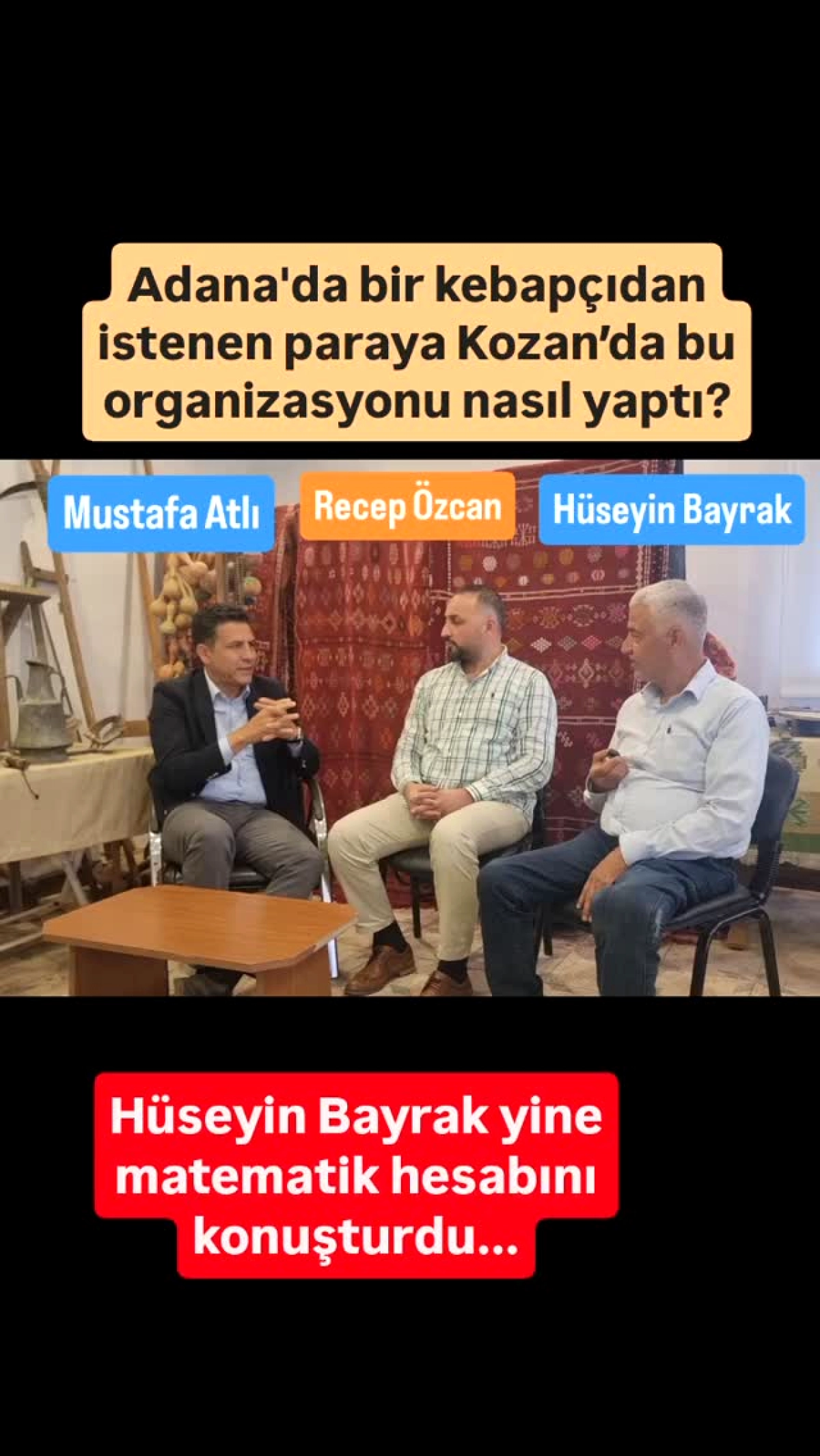 Bir Kebap Parasına Festival: Kozan Belediye Başkanı Atlı Açıklıyor