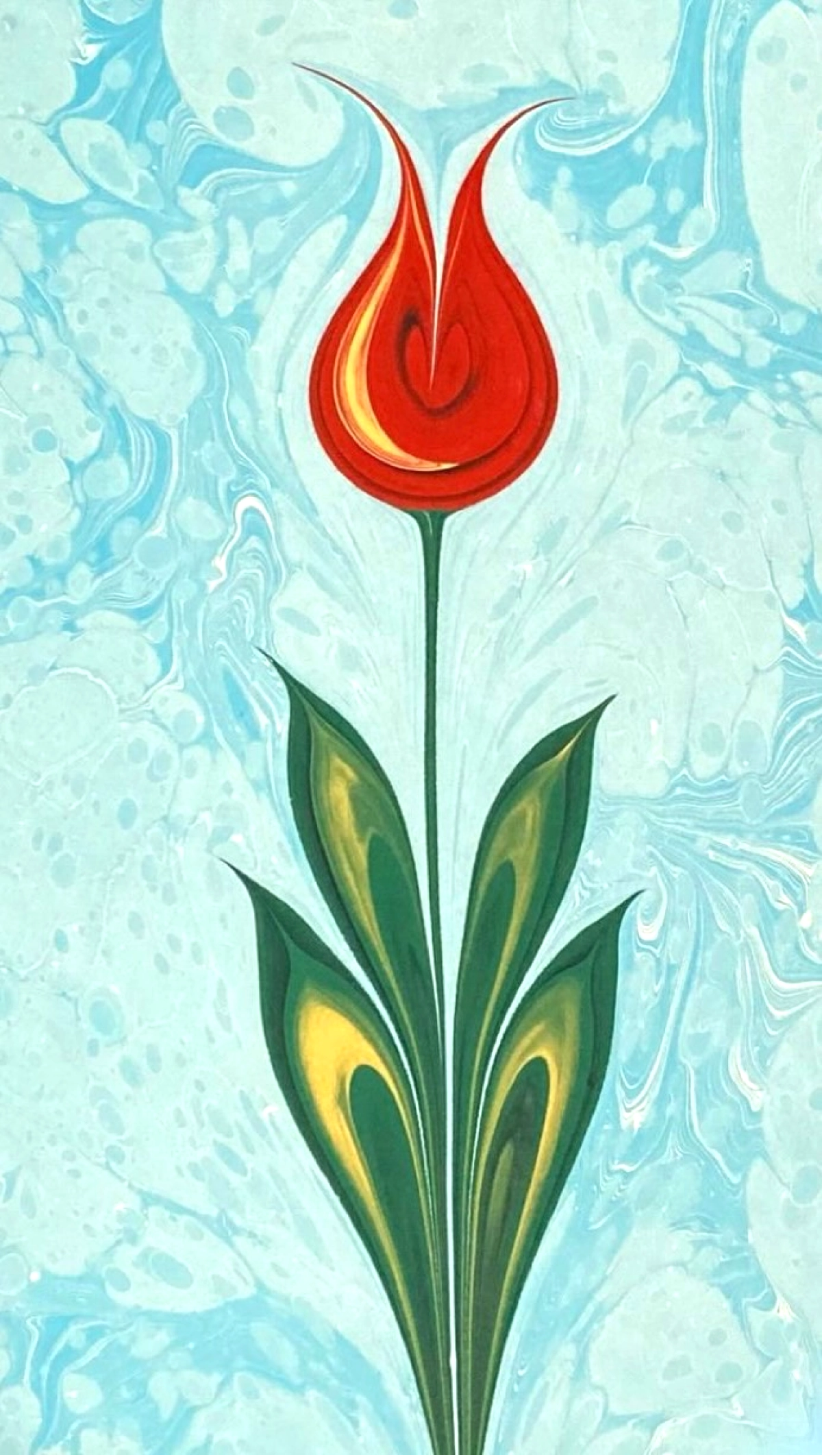 Pendik'te Gençler Ebru Sanatıyla Buluştu: Sabır ve Teslimiyetin Sembolü