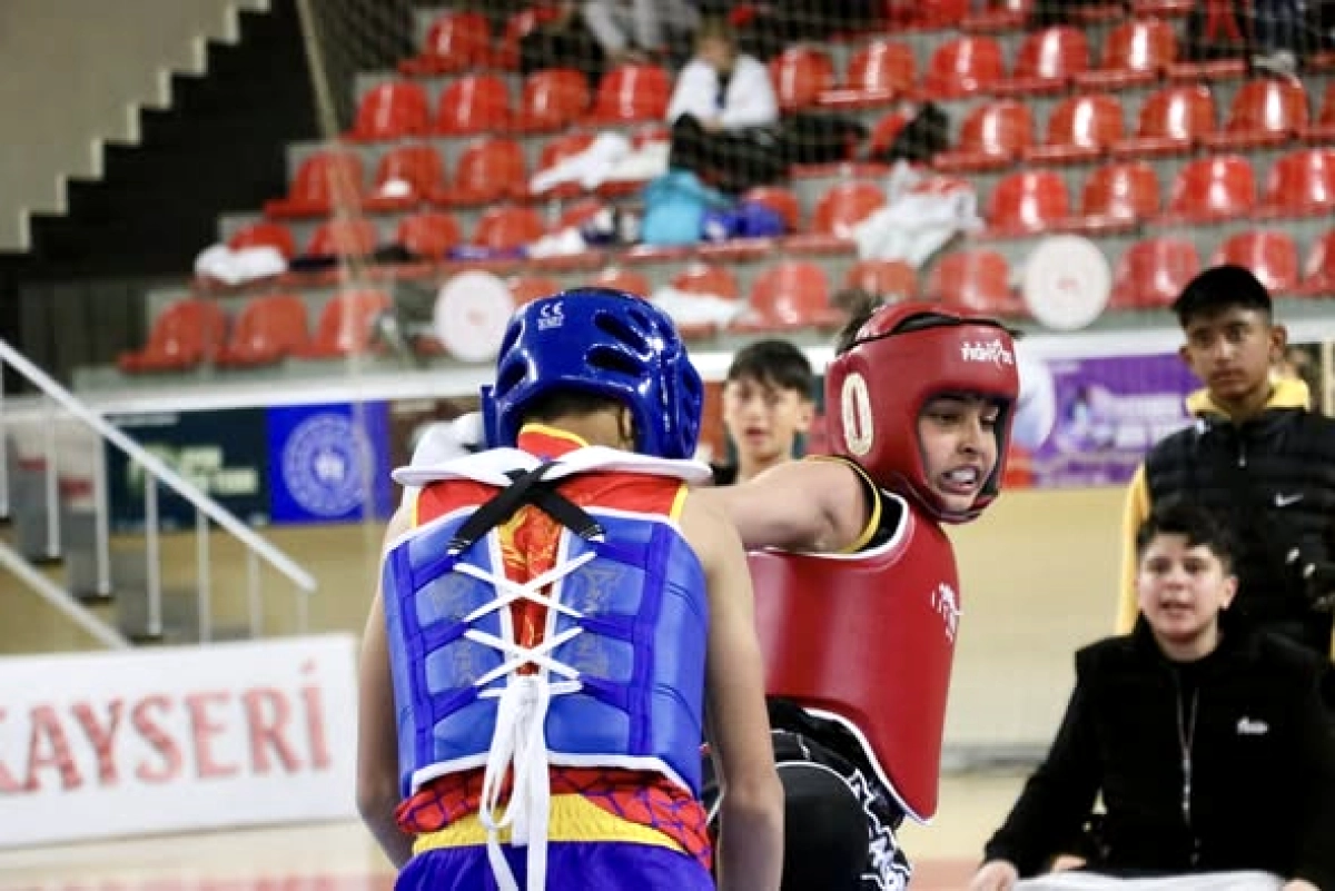 Kayseri'de Geleceğin Wushu Şampiyonları Belli Oldu