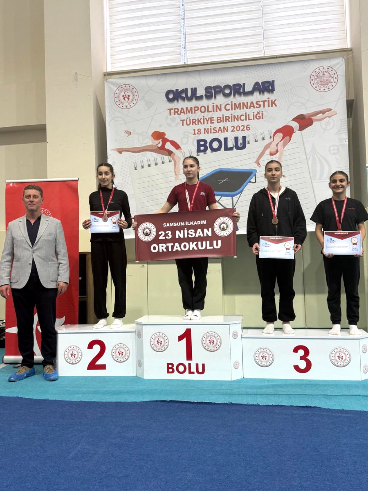 Konyalı Genç Sporcu Asya Sıla Karakurt'tan Türkiye Üçüncülüğü