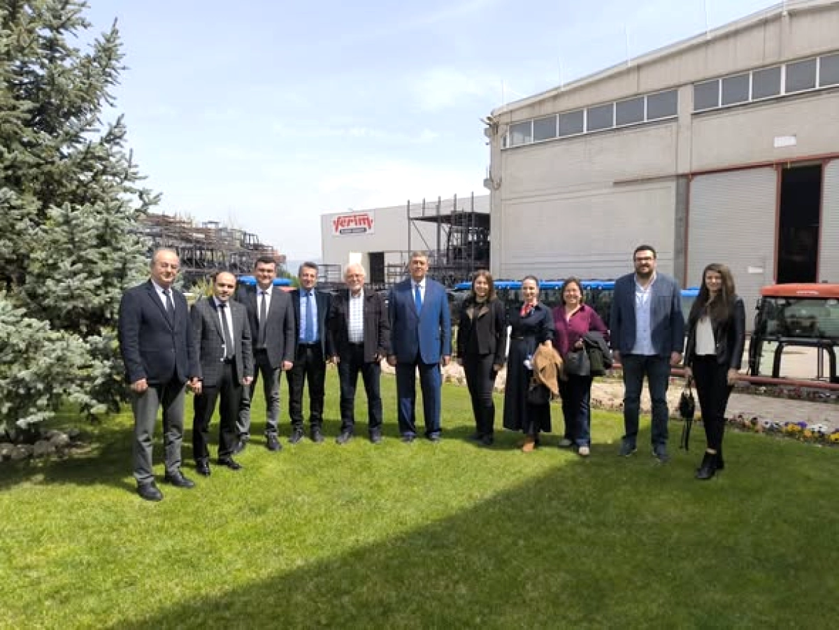 BAÜN'den SANTEK Hamlesi: OSB'de Sanayi Temasları