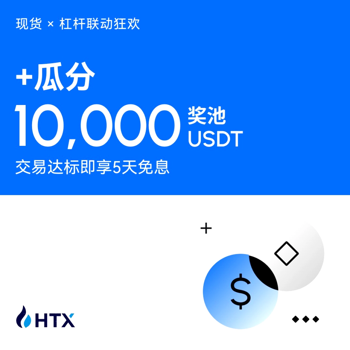 Huobi HTX'ten Sıfır Faizli İşlem ve Çift Ödül Fırsatı