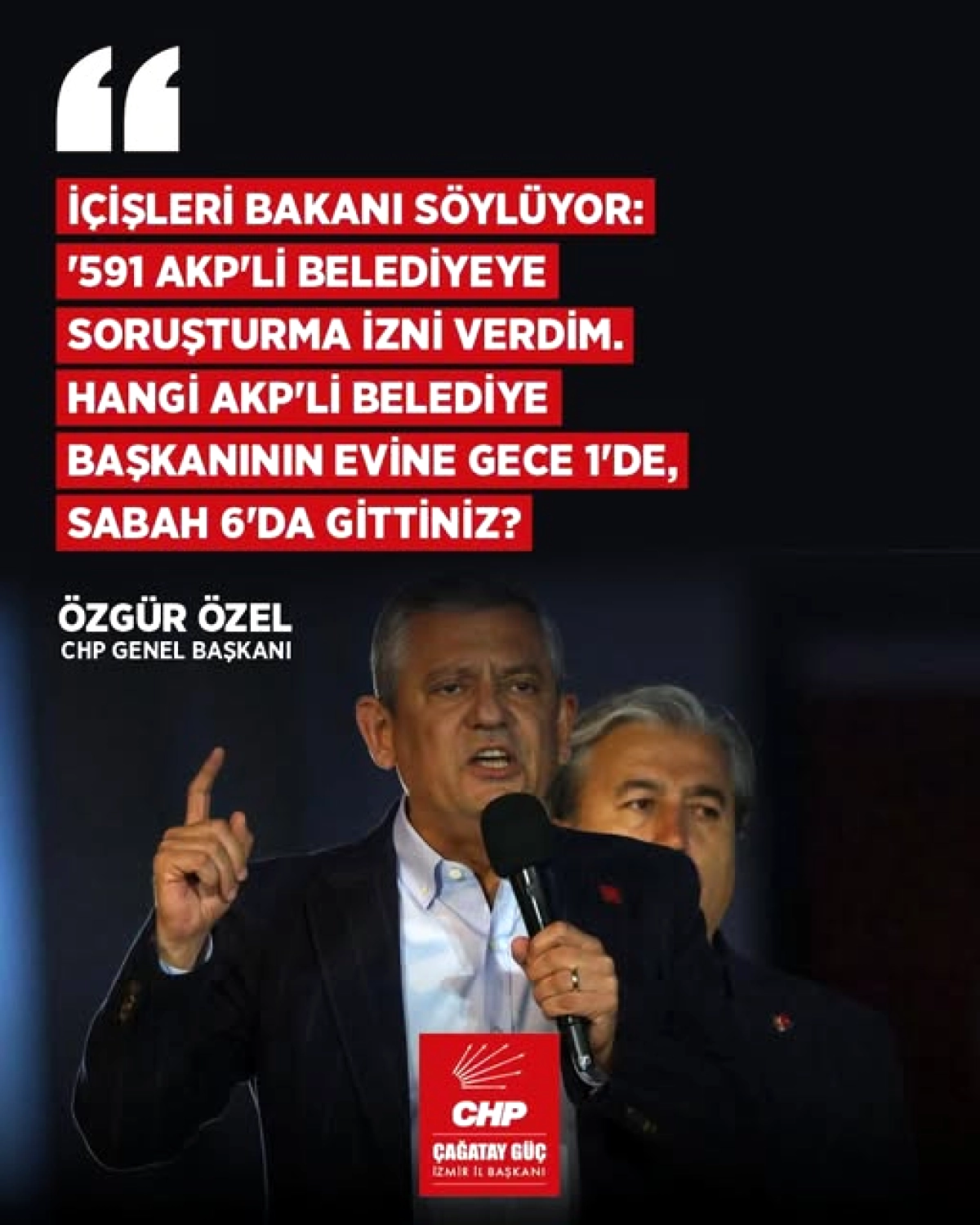 Özgür Özel'den İktidara Yakın Medyaya: 
