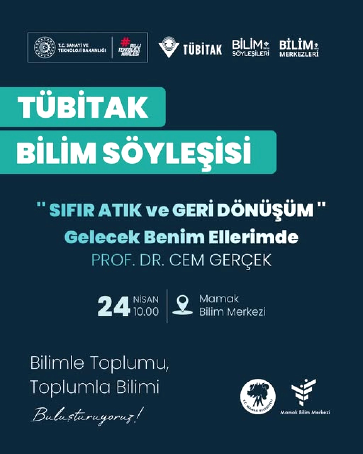 Mamak'ta Sıfır Atık Söyleşisi: Prof. Dr. Cem Gerçek Konuşacak