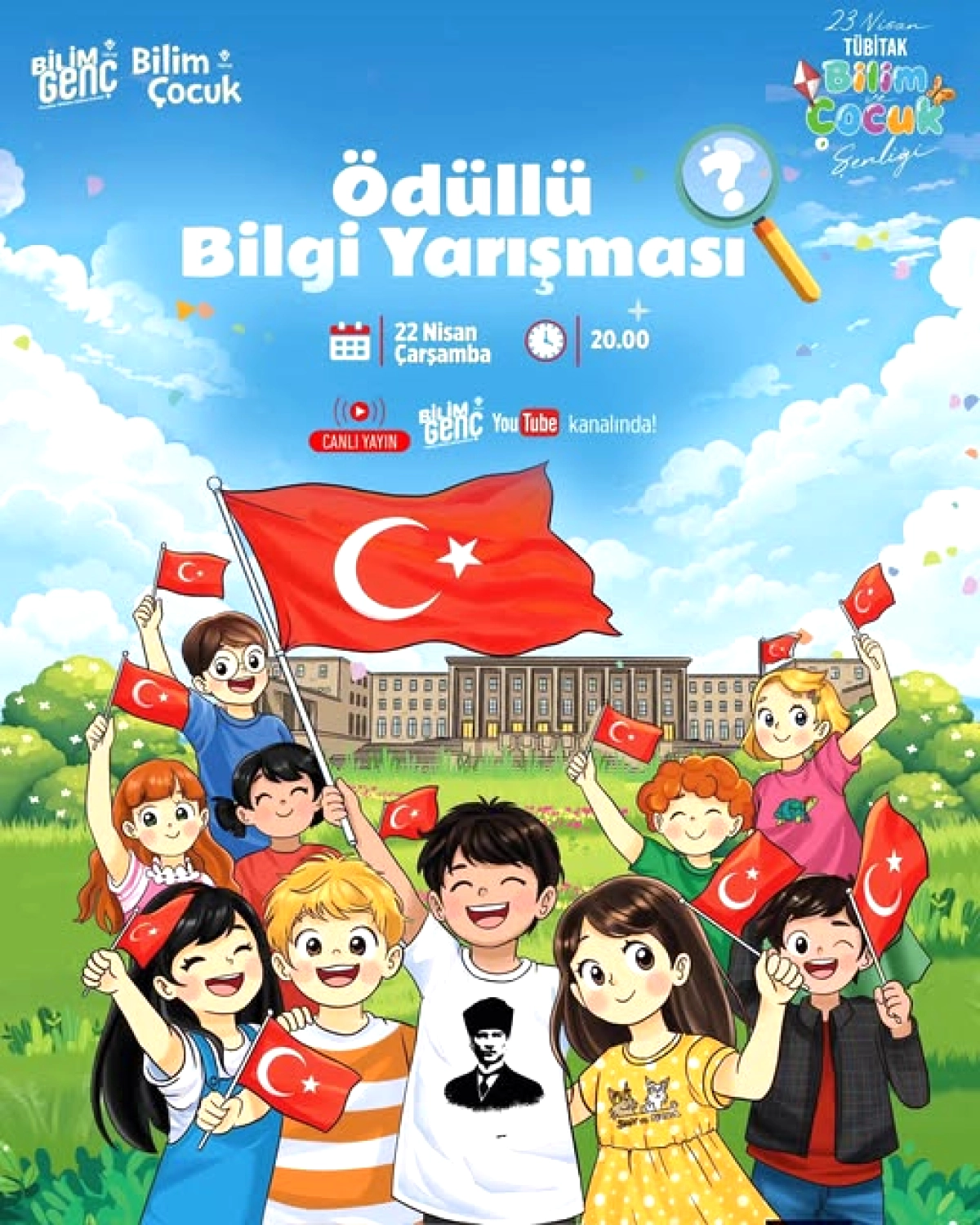 Yarın Akşam 20:00'de! İstanbul'daki Öğrenciler İçin 23 Nisan Bilgi Yarışması