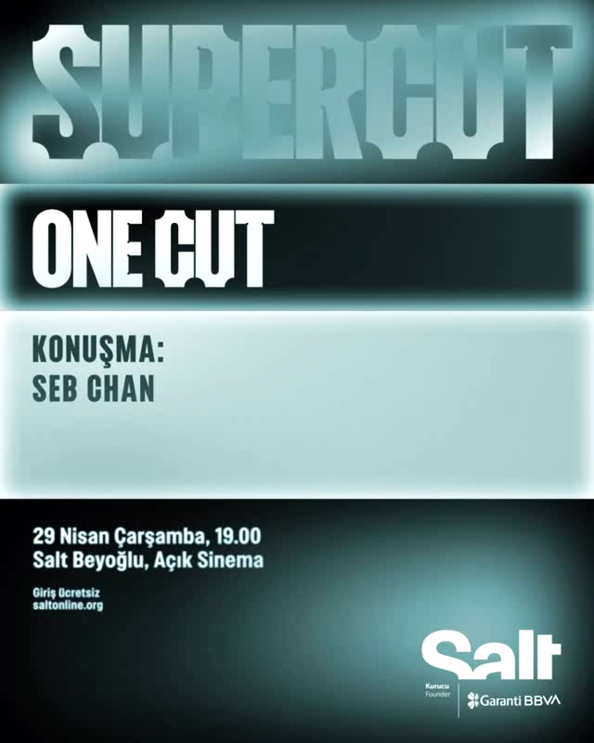 Ücretsiz Konuşma: ACMI Direktörü Seb Chan Salt Beyoğlu'nda