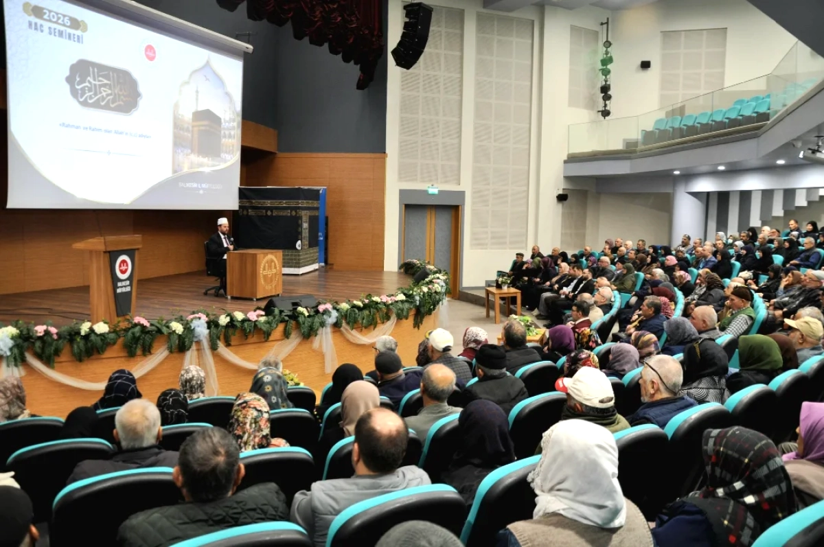 Balıkesir'de 2026 Hacı Adayları İçin Eğitim Seminerleri Tamamlandı