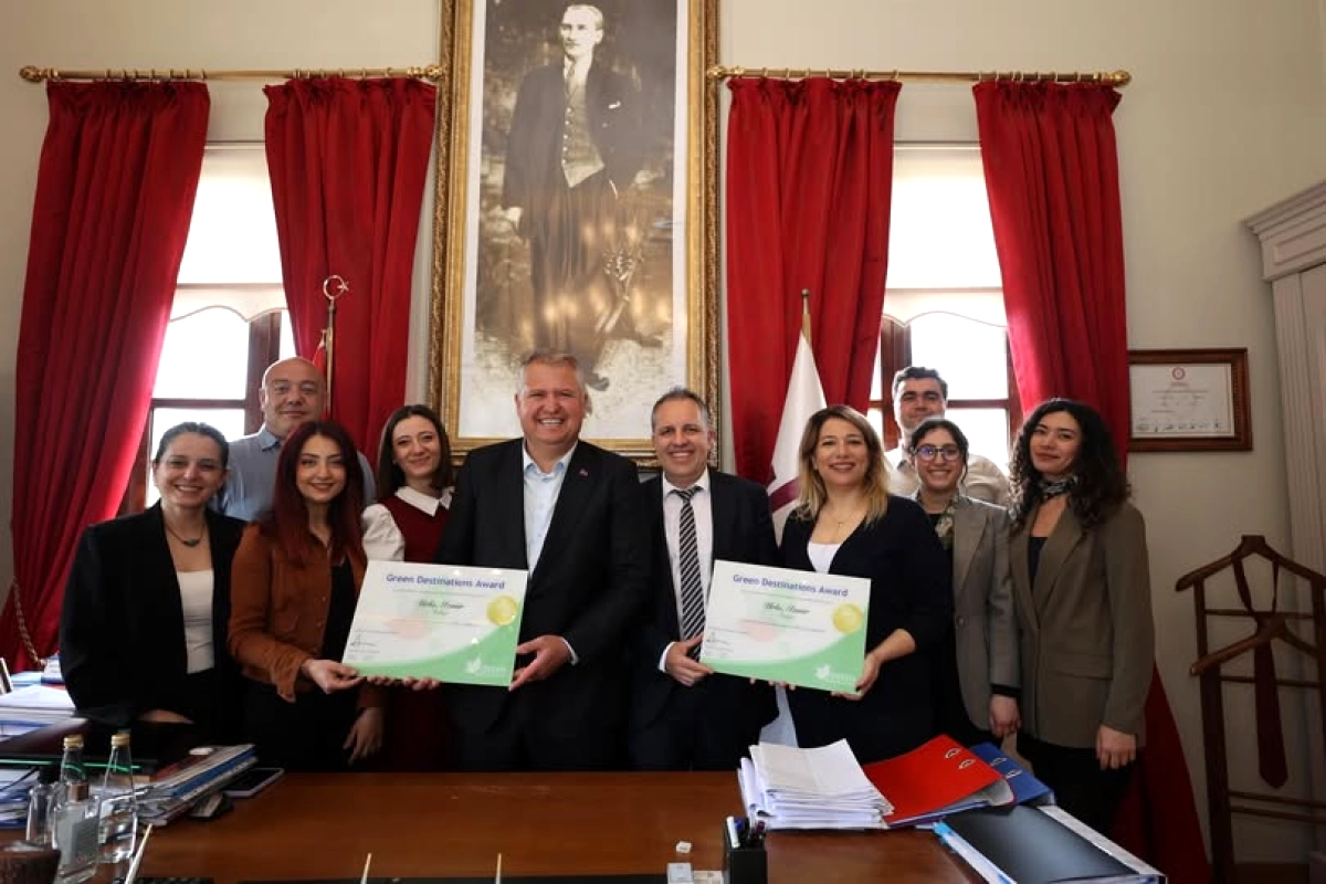 Urla Sürdürülebilir Turizmde Altın Ödül Aldı