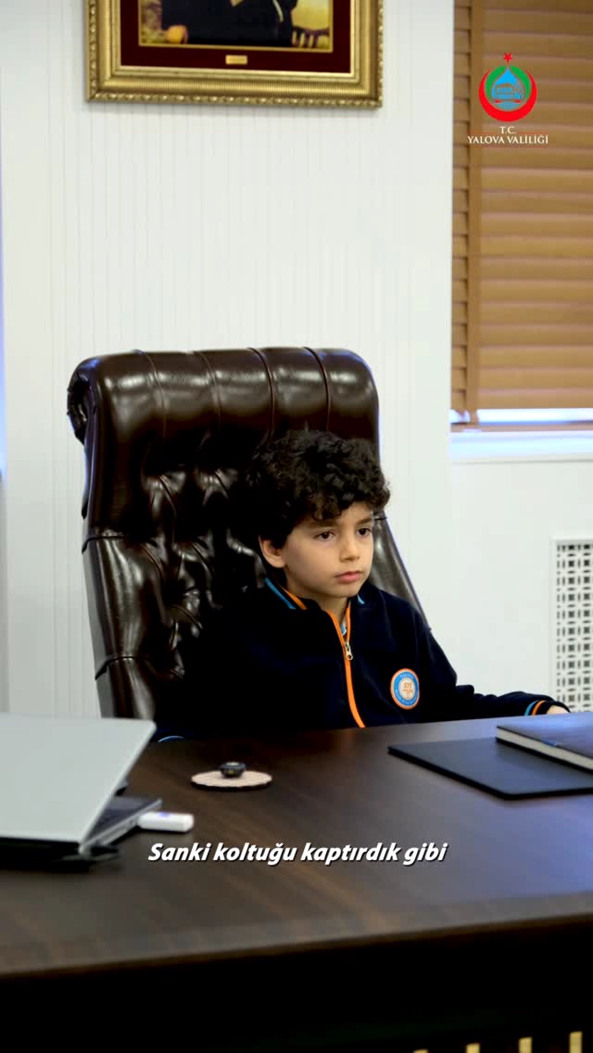 Yalova'da Vali Koltuğuna Çocuklar Oturdu: 23 Nisan'da Makam Devri