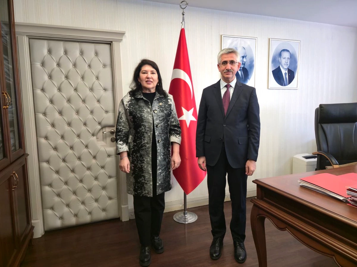 AK Partili vekil, Bakan Yardımcısı Yılmaz'la eğitim görüşmesi gerçekleştirdi