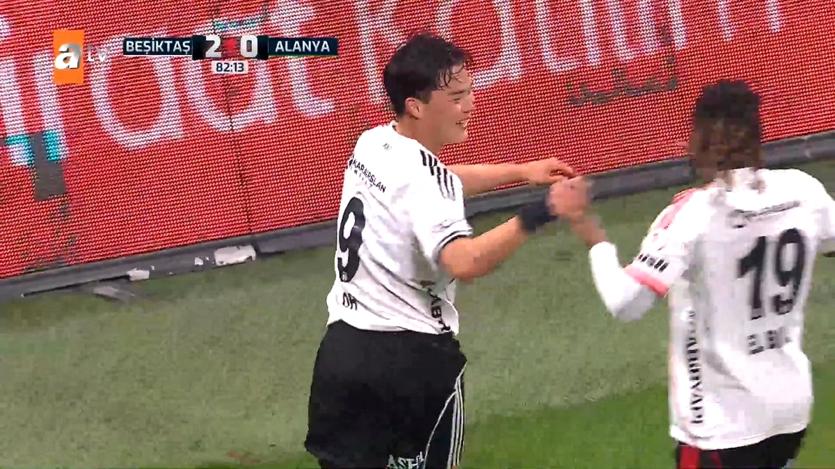 Beşiktaş, Alanyaspor'u Hyeon Gyu Oh'un Golleriyle Geçti