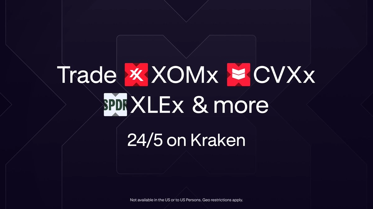Kraken'de xStocks Dönemi: Exxon ve Chevron 7/24 İşlemde