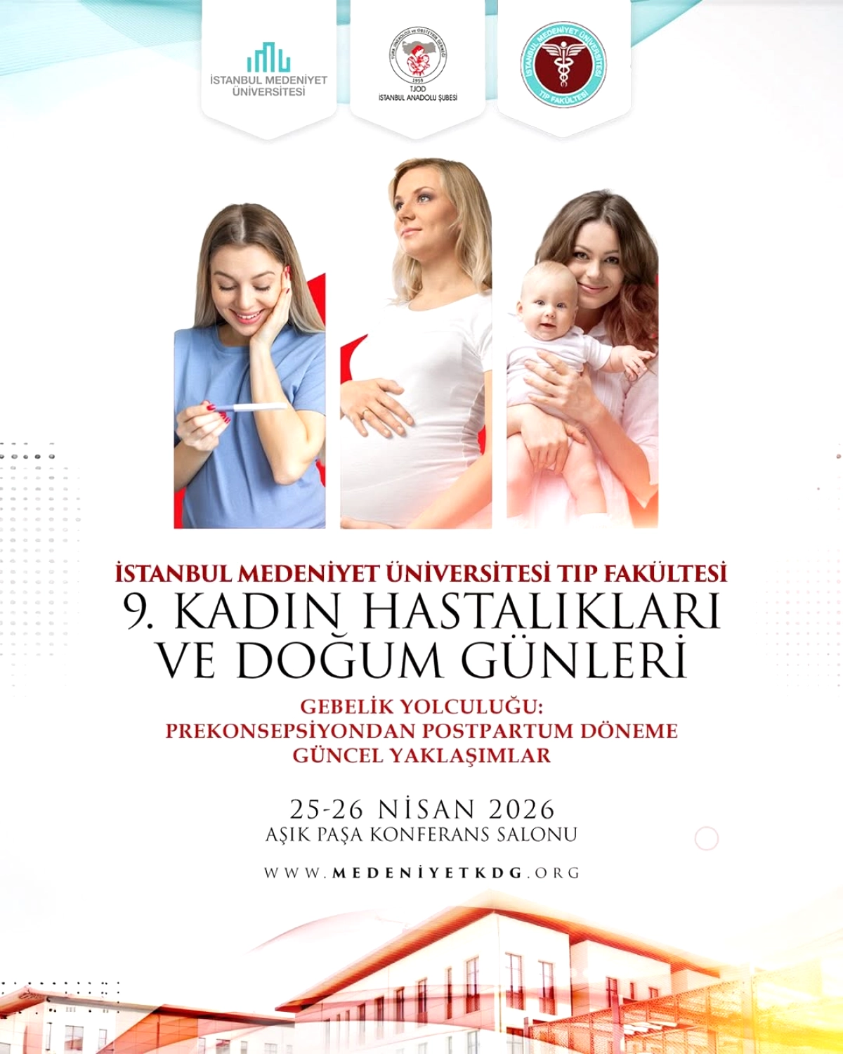 İMÜ'de Kadın Sağlığı Sempozyumu: Gebelik Yolculuğu Masaya Yatırılıyor