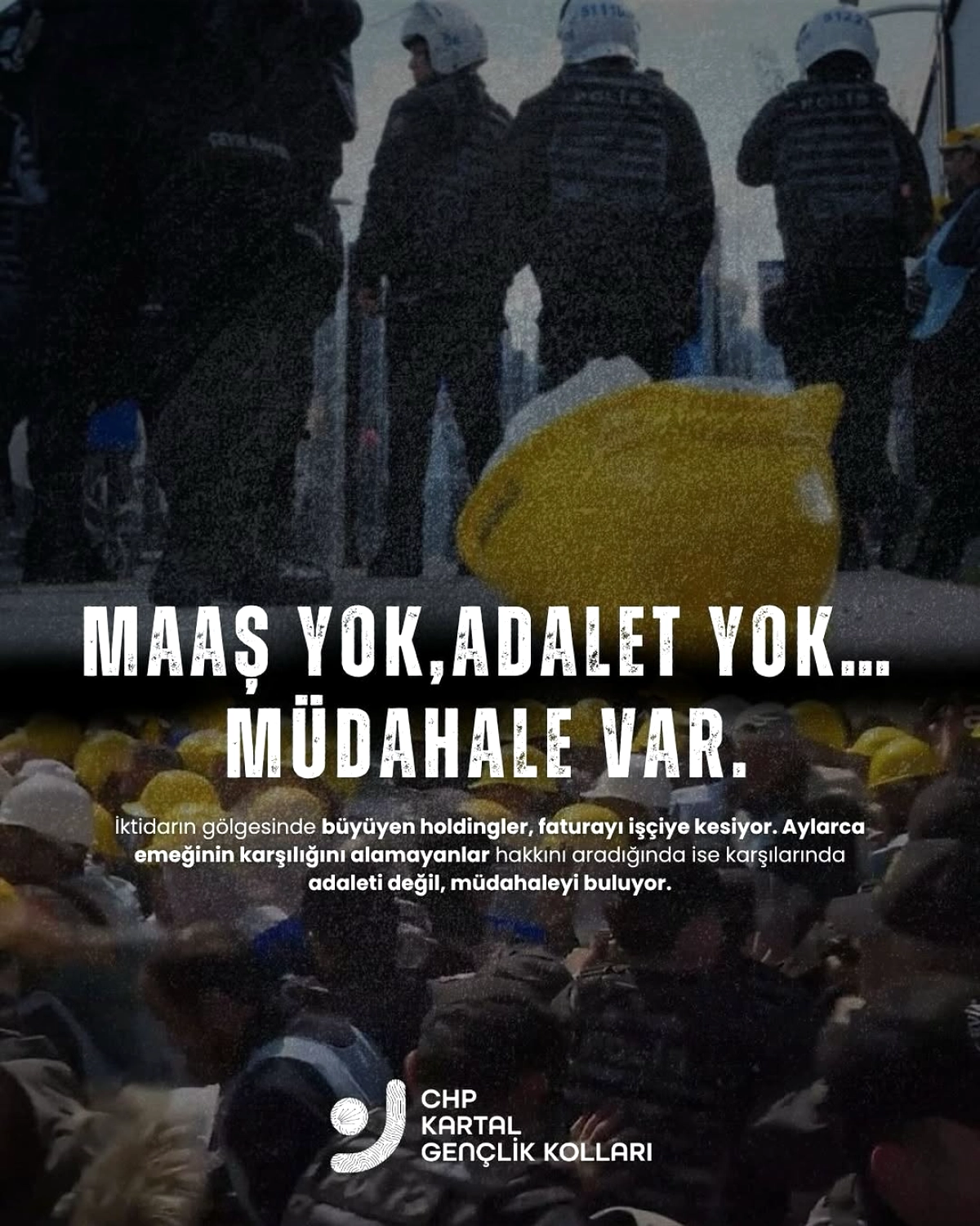 CHP Kartal'dan Sistem Eleştirisi: Kazanan Aynı, Kaybeden Emekçiler