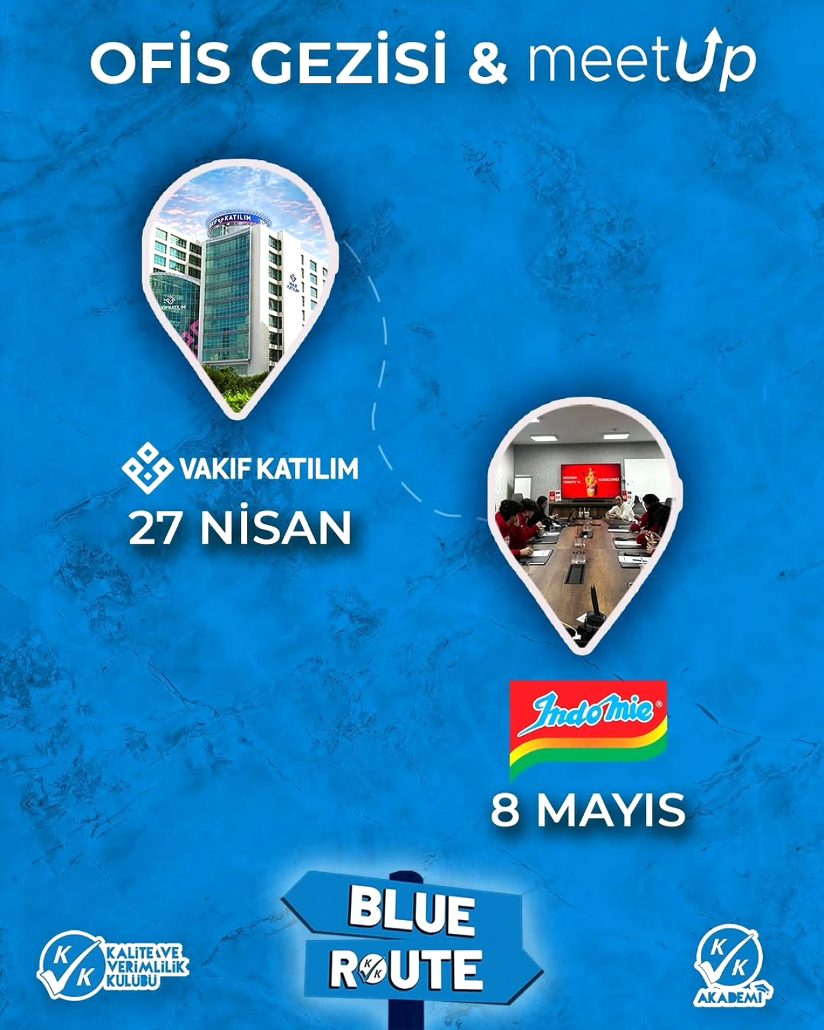 BLUE ROUTE: Vakıf Katılım ve Indomie Ziyaretleri Başlıyor