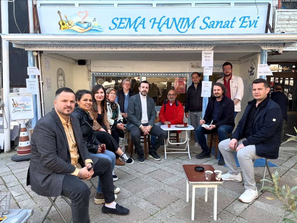 CHP Karamürsel, Sema Hanım Sanat Evi'ni Ziyaret Etti