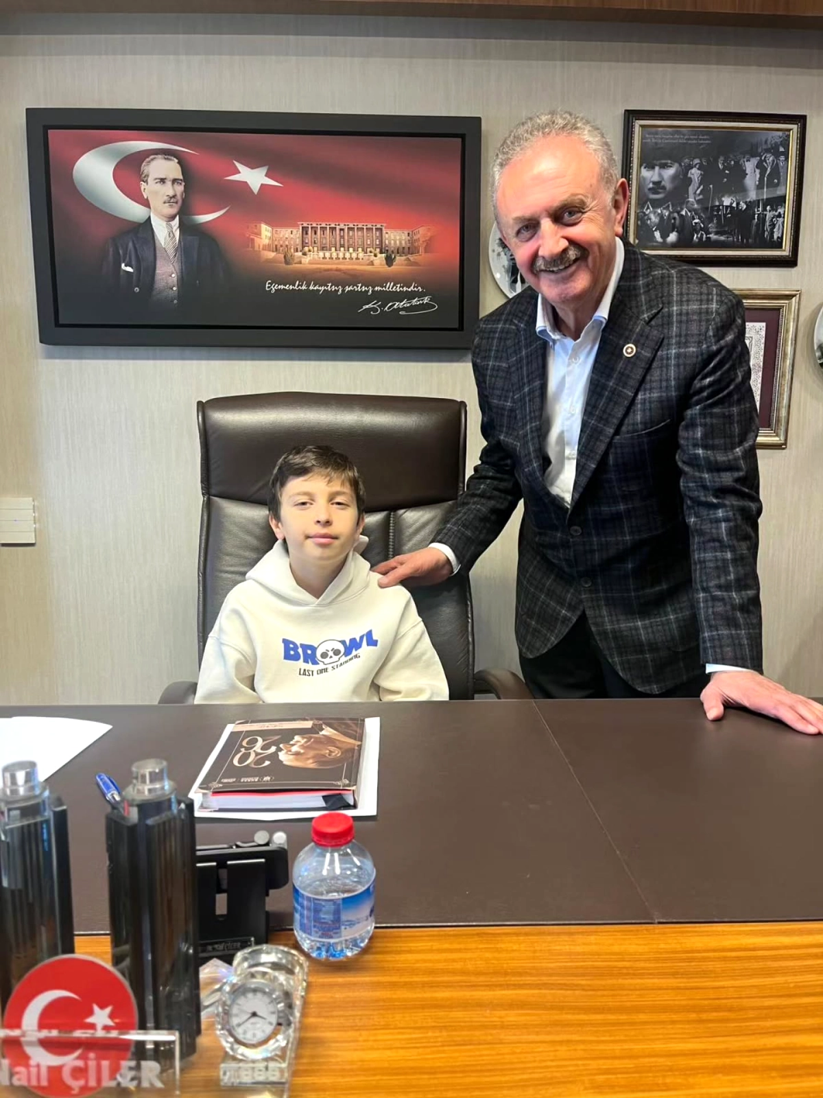 Kocaeli Milletvekili Nail Çiler TBMM Koltuğunu Çağan'a Devretti