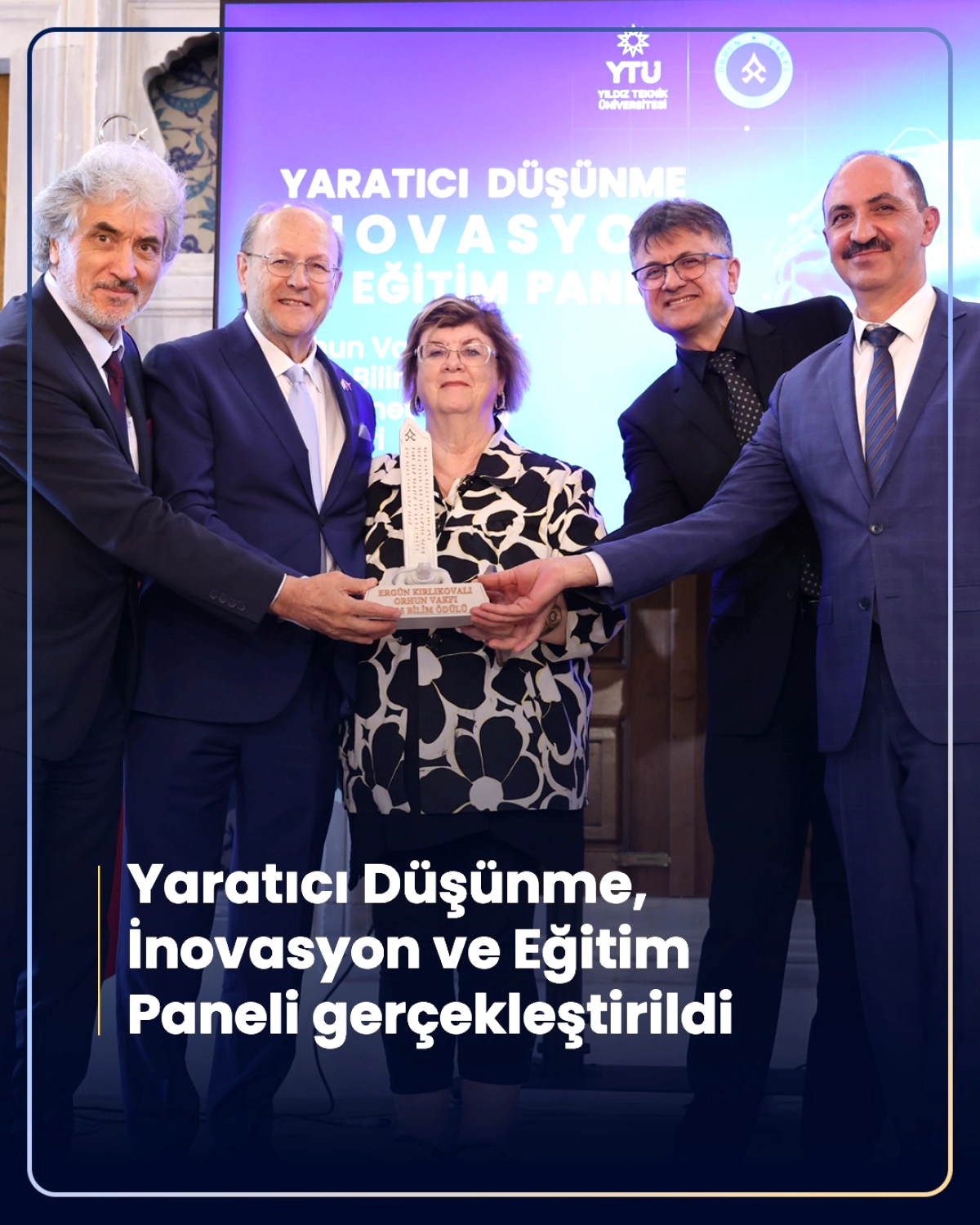 Yıldız Teknik Üniversitesi'nde Yaratıcı Düşünme ve İnovasyon Paneli Düzenlendi