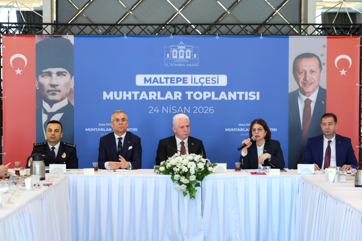 Maltepe'de Muhtarlar Toplantısı: İhtiyaçlar ve Projeler Değerlendirildi