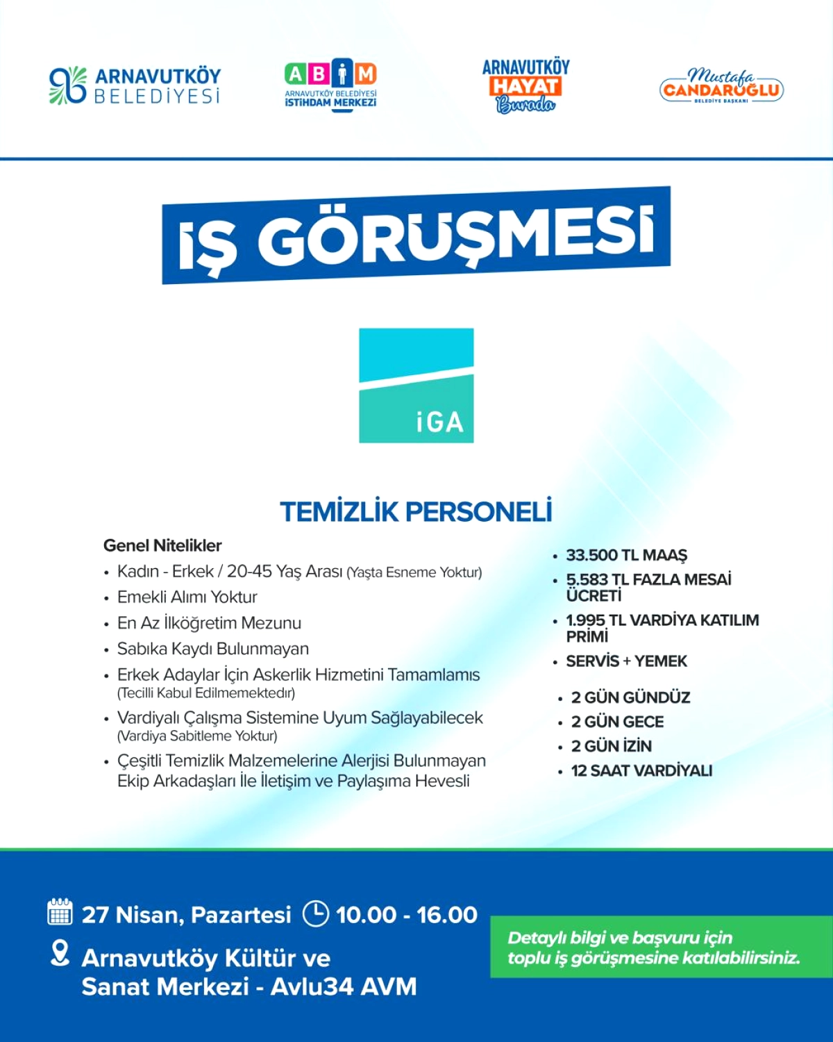 İGA Havalimanı'nda İş Fırsatı: Arnavutköy'de Mülakat Günü