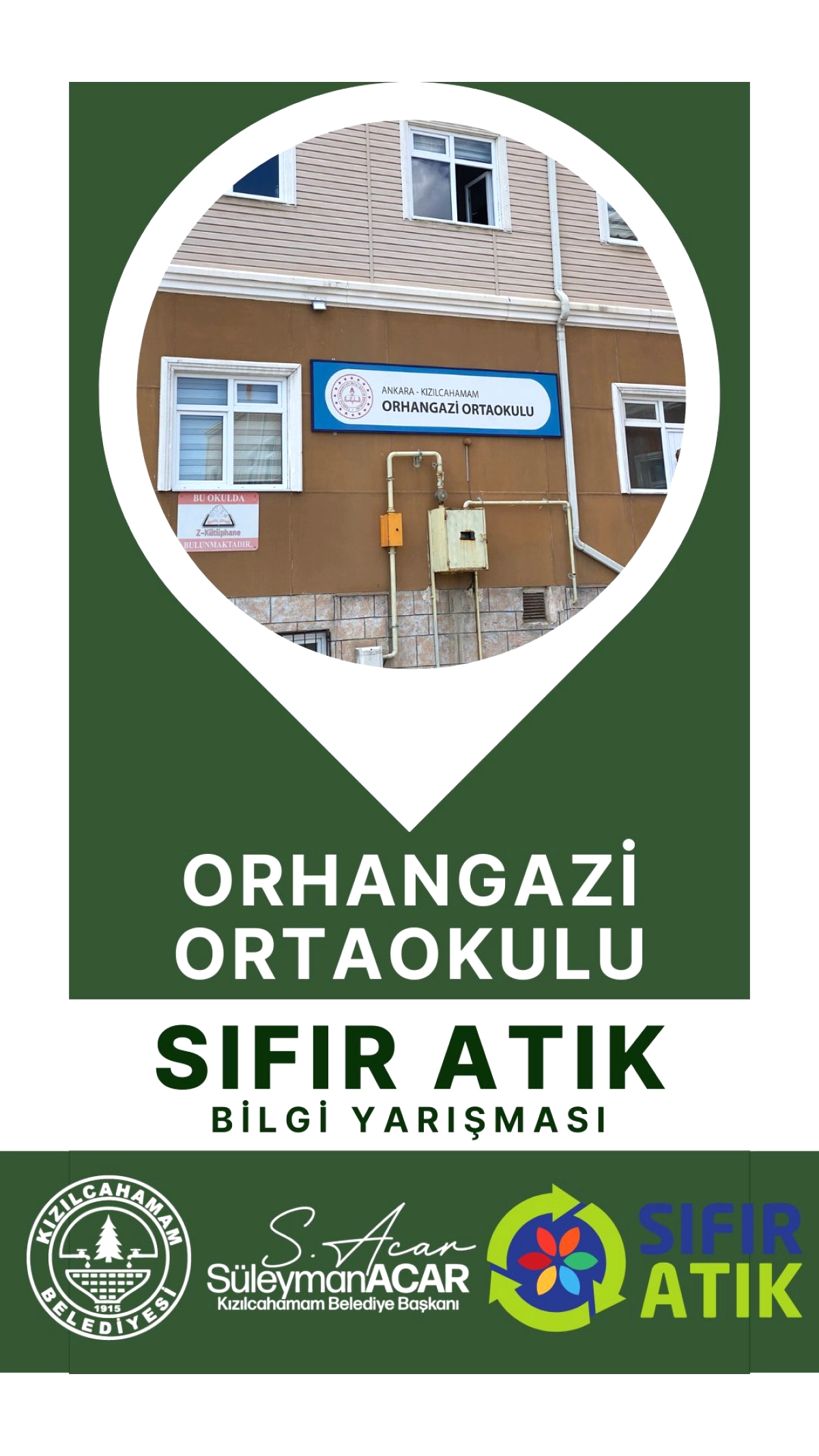 Kızılcahamam'da Öğrenciler Sıfır Atık İçin Yarıştı: Hem Eğlendiler Hem Öğrendiler