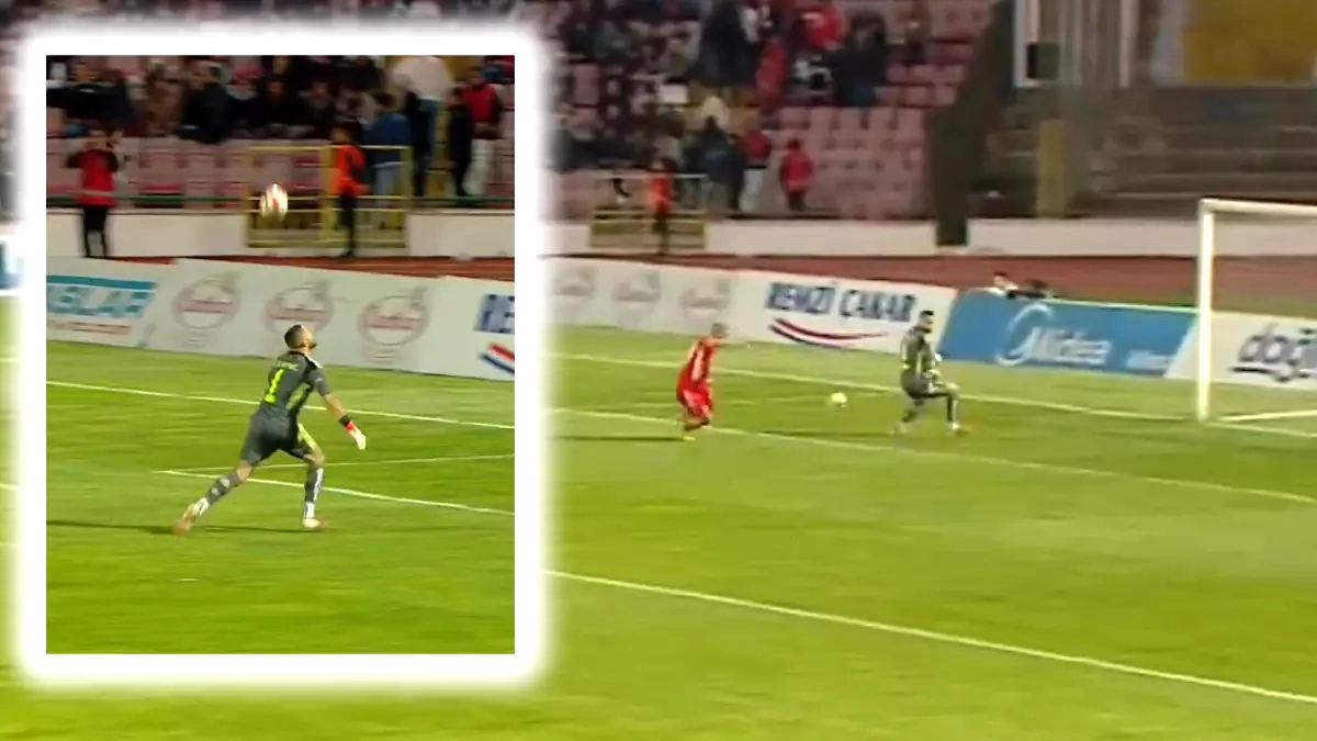 Eskişehirspor Kalecisinin İnanılmaz Hatası: Top Sırtından Gol Oldu