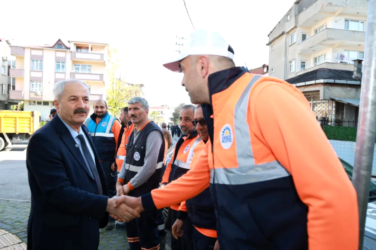 Gebze'de Bahar Temizliği: Ekipler Mahalle Mahalle Temizlik Seferberliğinde