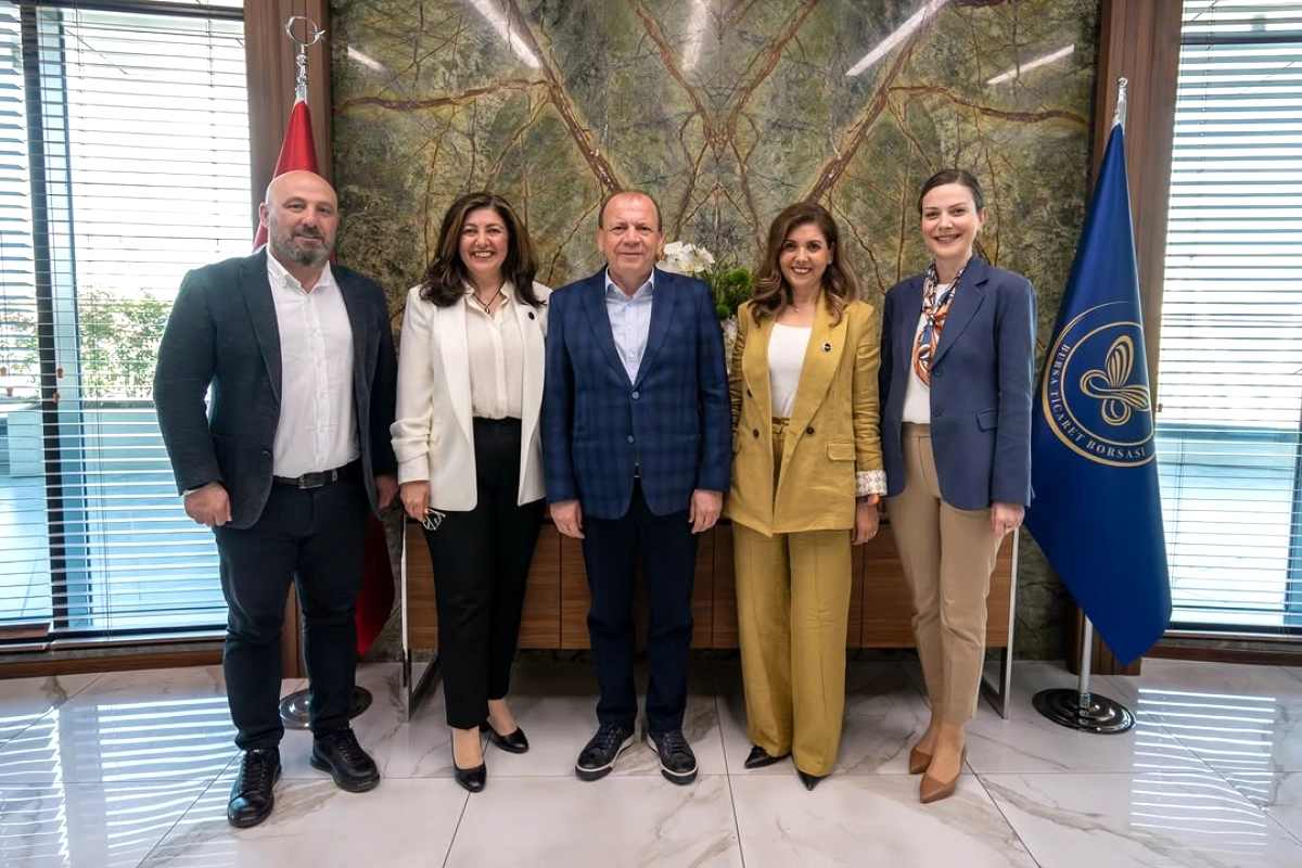 TÜMKAD'tan Bursa Ticaret Borsası'na İş Birliği Ziyareti