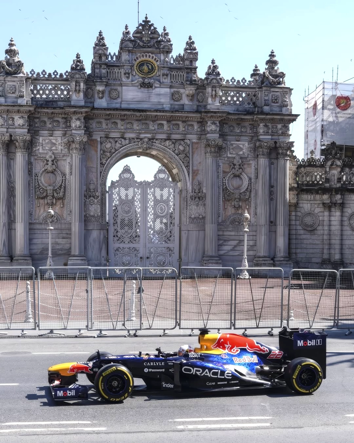 Beşiktaş Belediyesi'nden F1 TurkishGP İçin Dolmabahçe'de Anlık Paylaşım