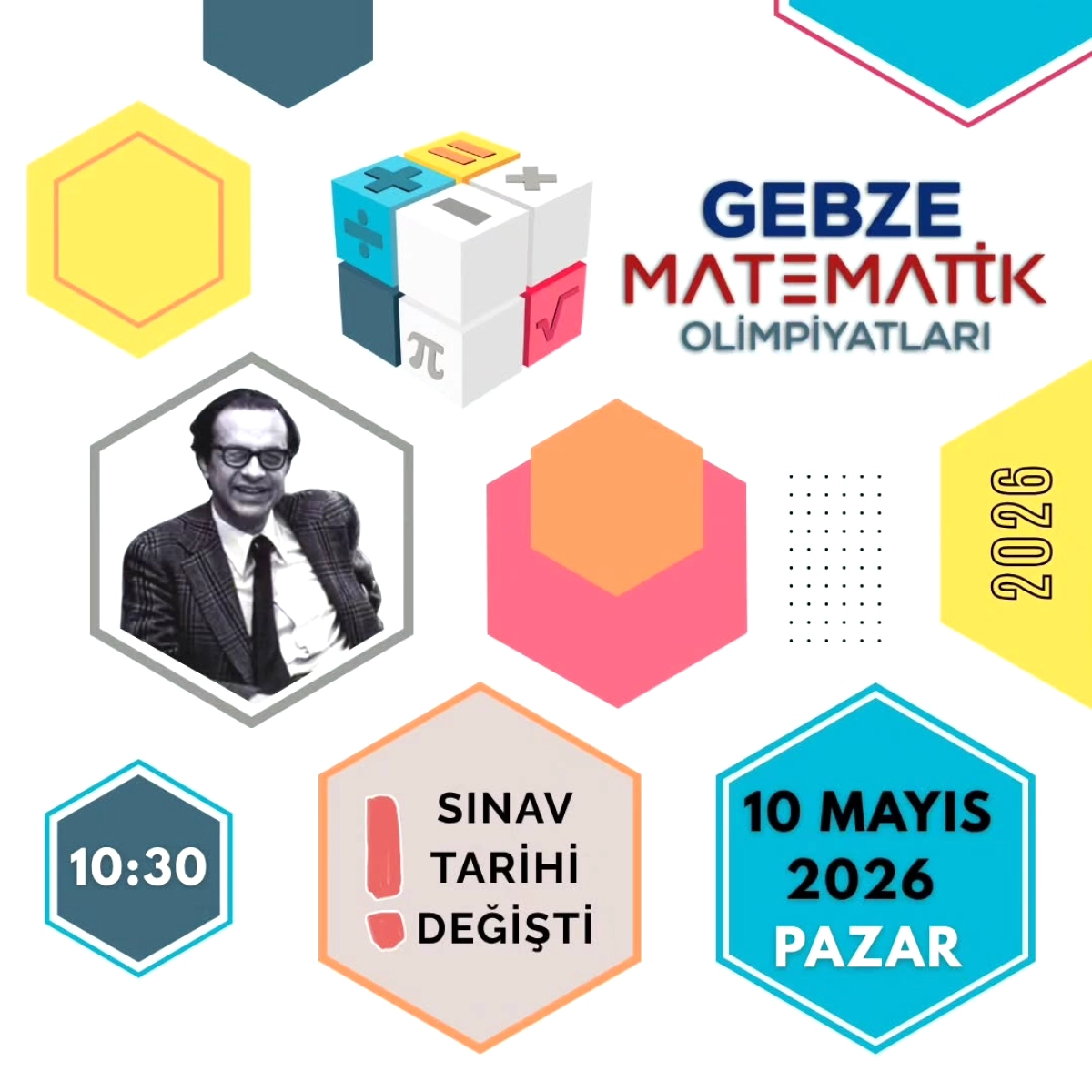 Gebze Matematik Olimpiyatları Tarihi 10 Mayıs 2026'ya Alındı