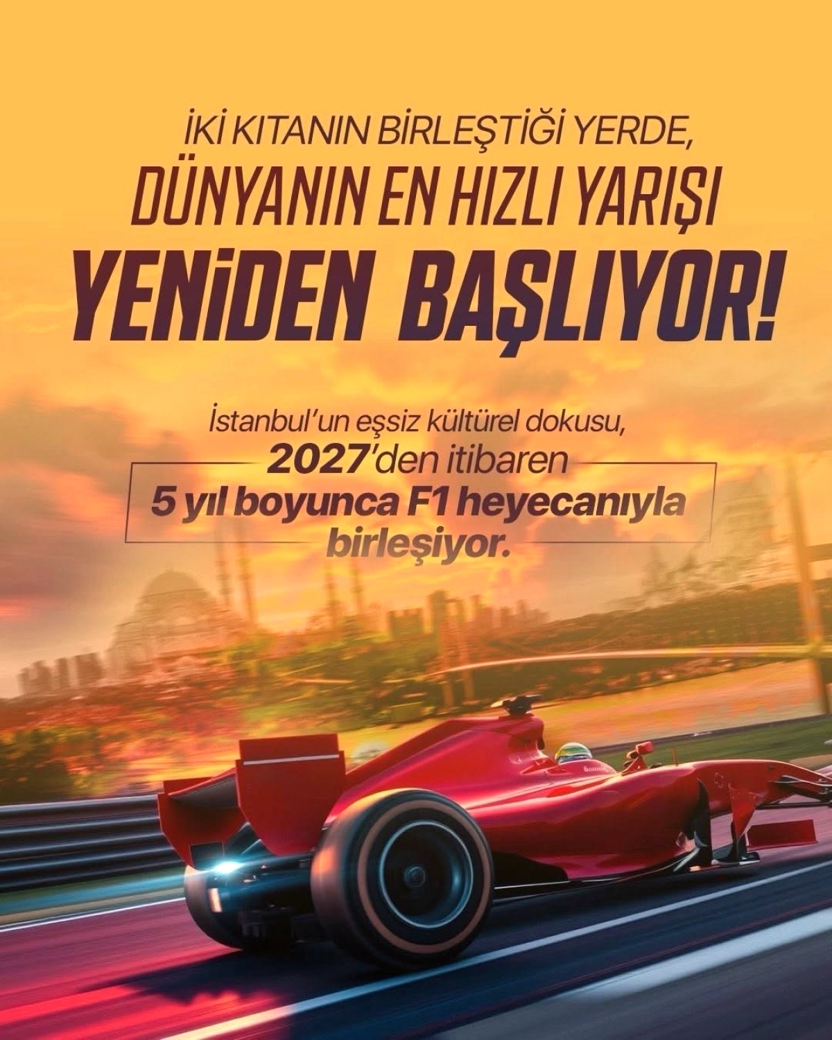 Formula 1 2027'de Türkiye'ye Dönüyor: 5 Yıllık Anlaşma İmzalandı