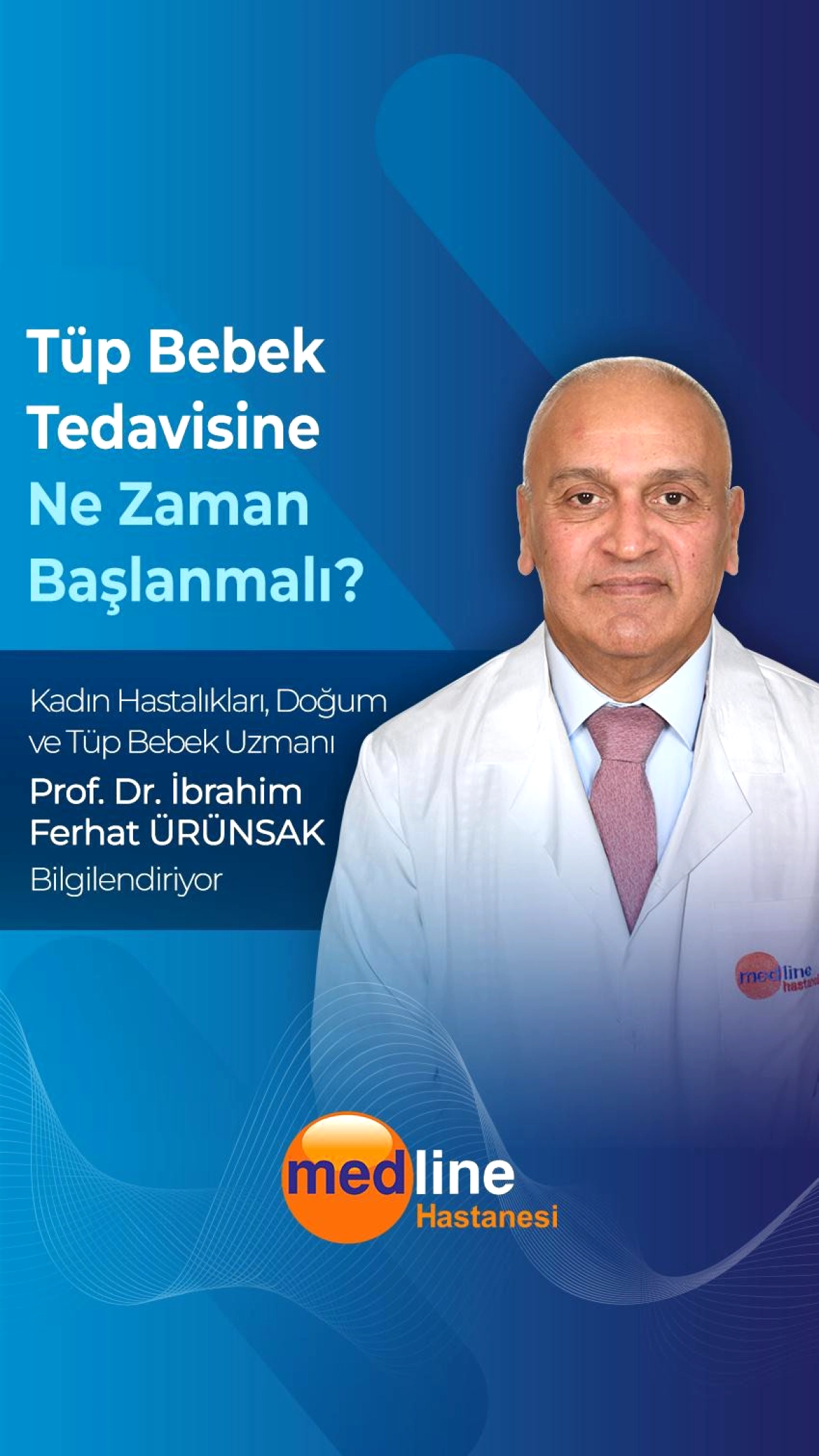 Prof. Dr. Ürünsak'tan Adana'da Tüp Bebek Tedavisi İçin Kritik Zamanlama Uyarısı