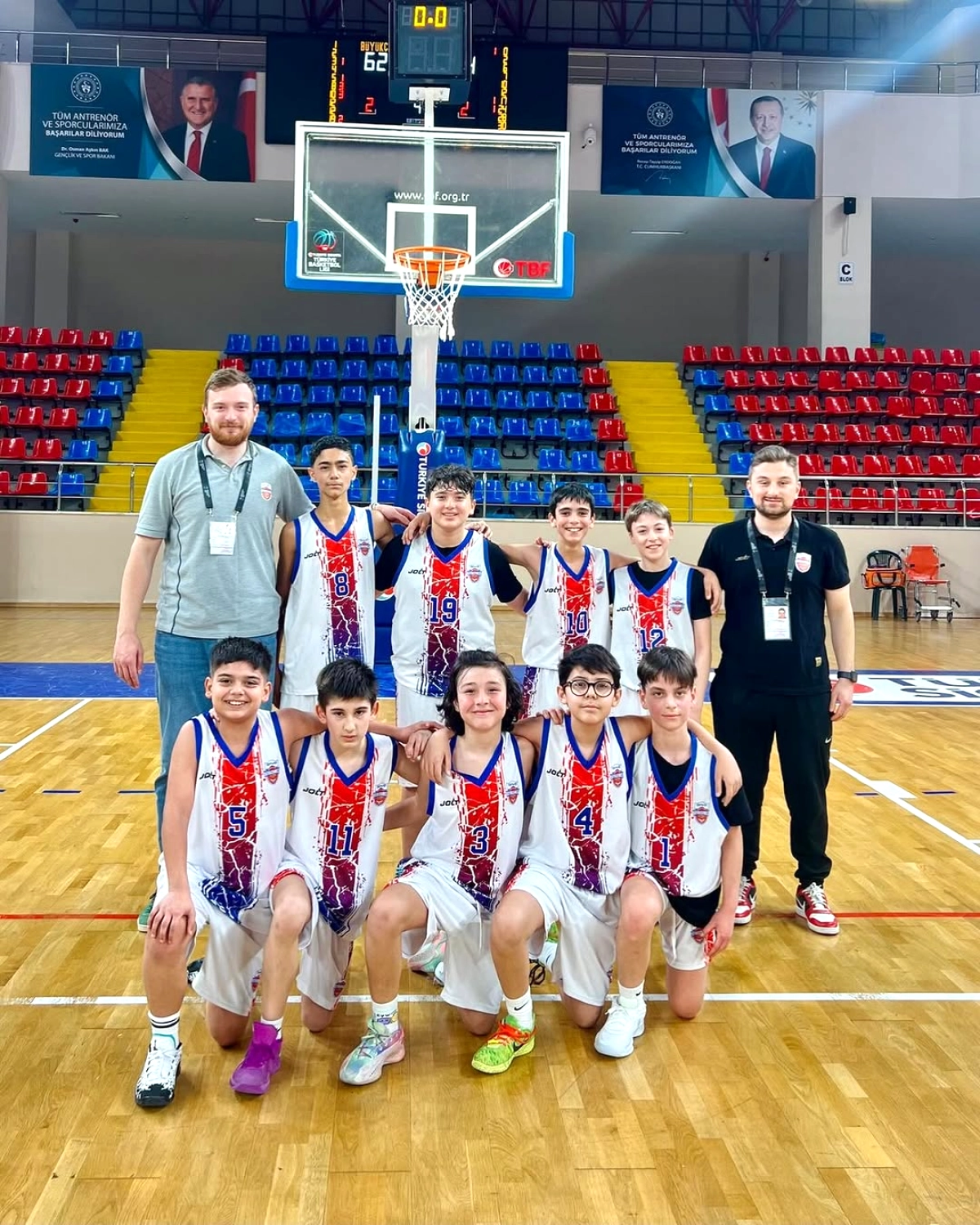 Onvo Büyükçekmece U12 Takımı Seri C'de 5 Galibiyete Ulaştı