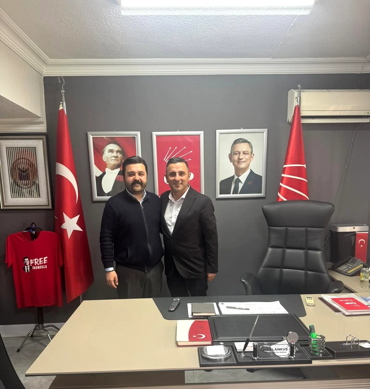 Yusuf Baştuğ, Yenimahalle CHP'yi Ziyaret Etti