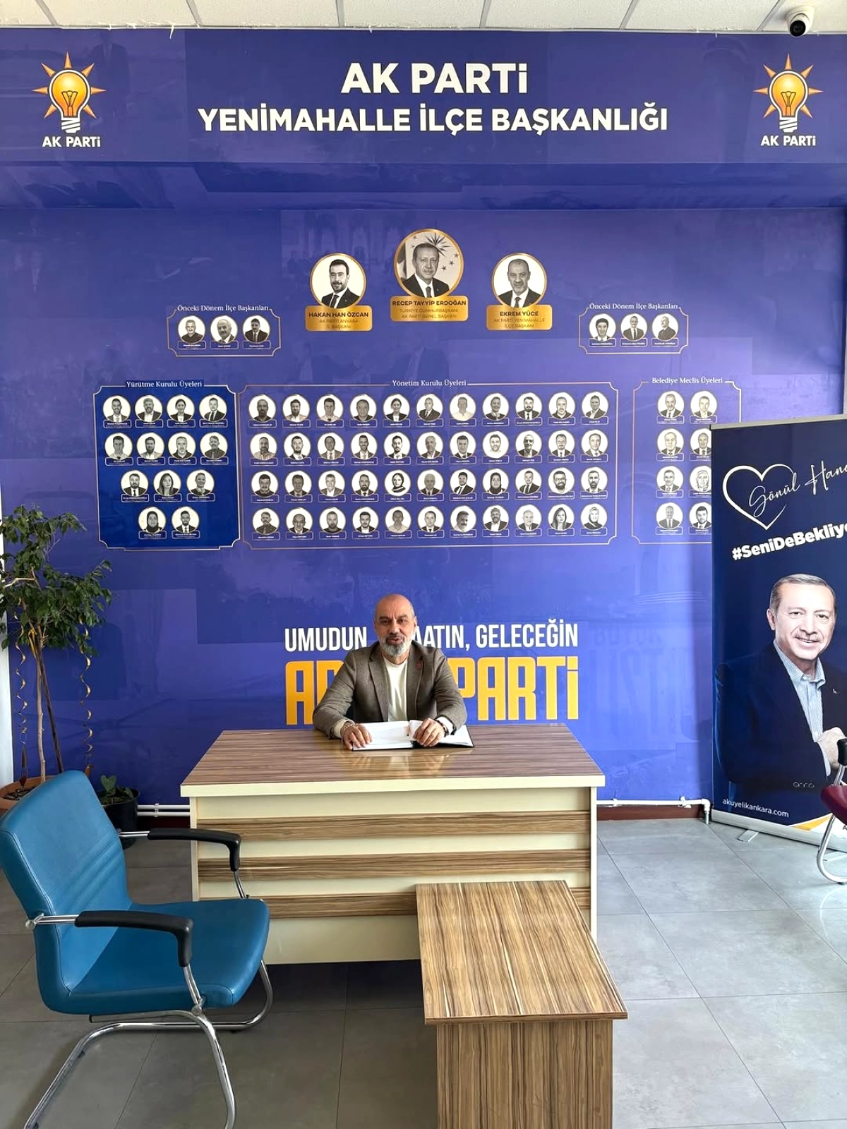 AK Parti Yenimahalle'de Bugün Nöbetçi Yönetim Kurulu Üyesi Belli Oldu