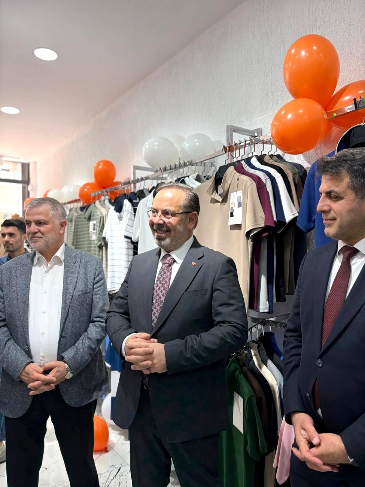 Halis Dalkılıç Zeytinburnu'nda Erkek Giyim Firmasının Yeni Sezon Açılışına Katıldı