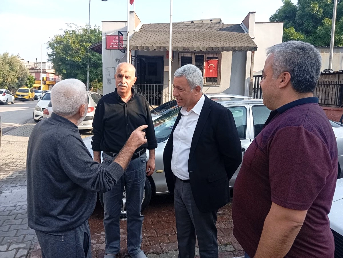 Orhan Sümer, Seyhan'da Muhtarları Ziyaret Etti