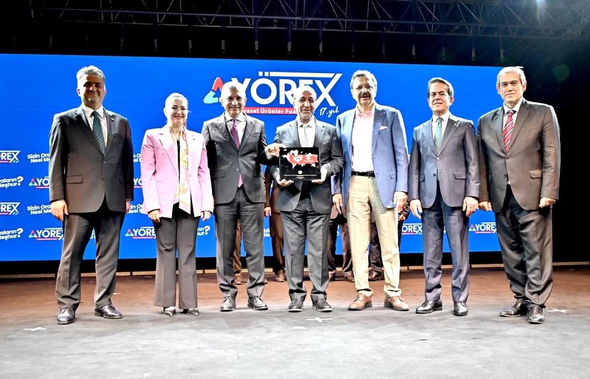 BTSO, YÖREX Fuarı'nda AB Coğrafi İşaret Ödülü Aldı