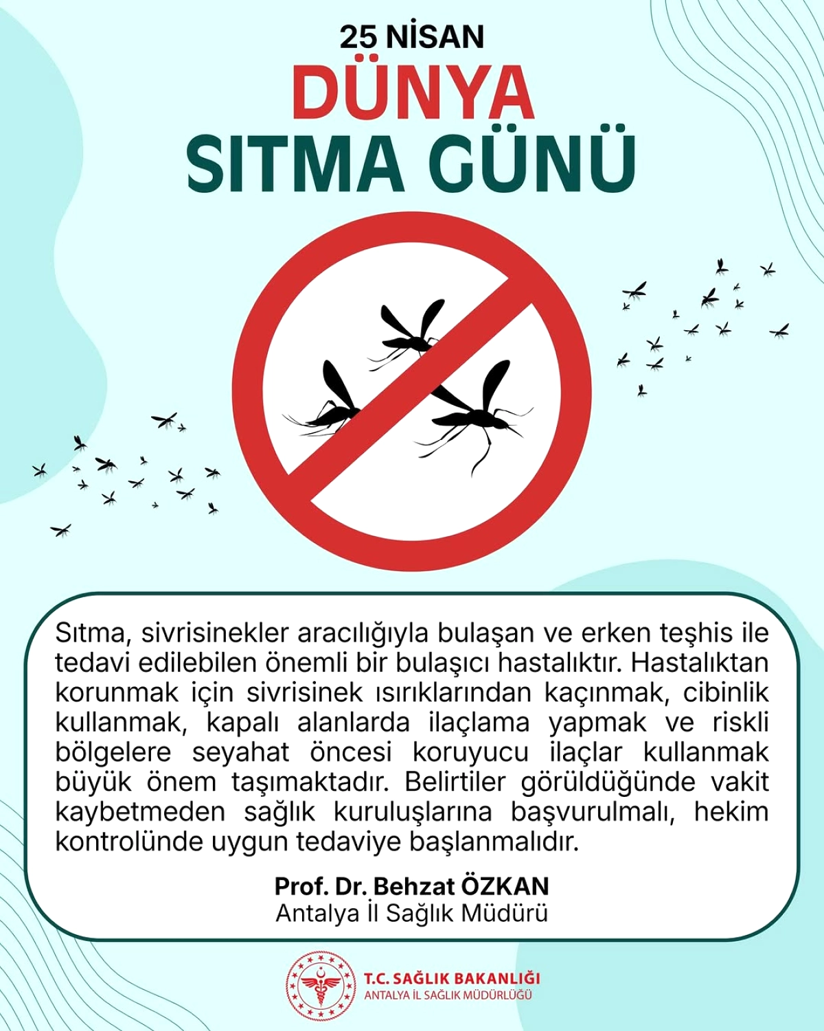 Antalya'da Sıtma Uyarısı: Sivrisinek Kaynaklı Hastalığa Dikkat!