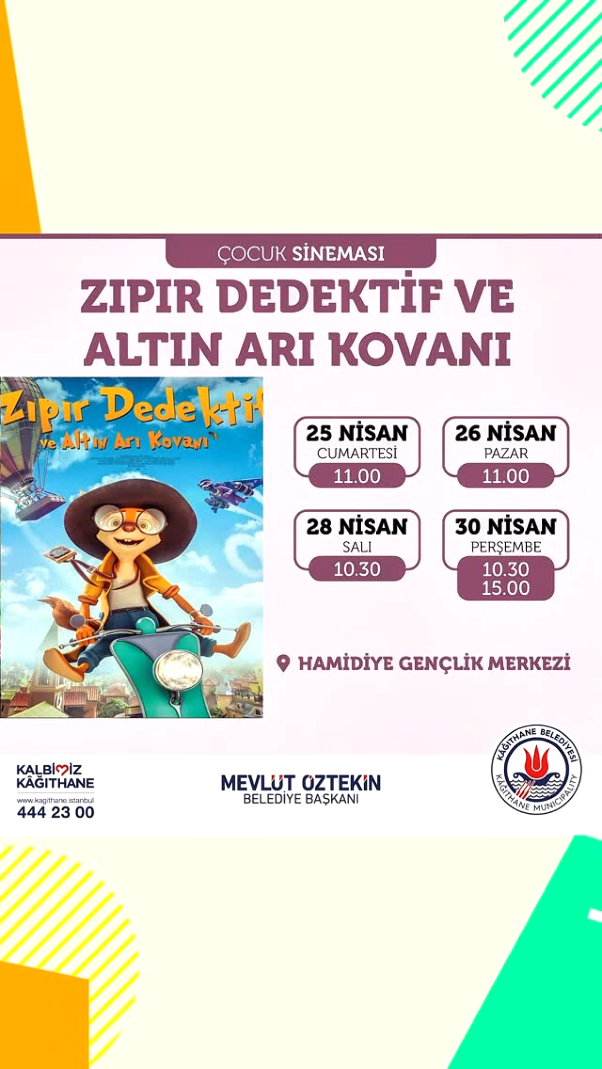 Kağıthane'de 16 Bin Çocuk Tiyatro ve Sinemayla Buluşuyor