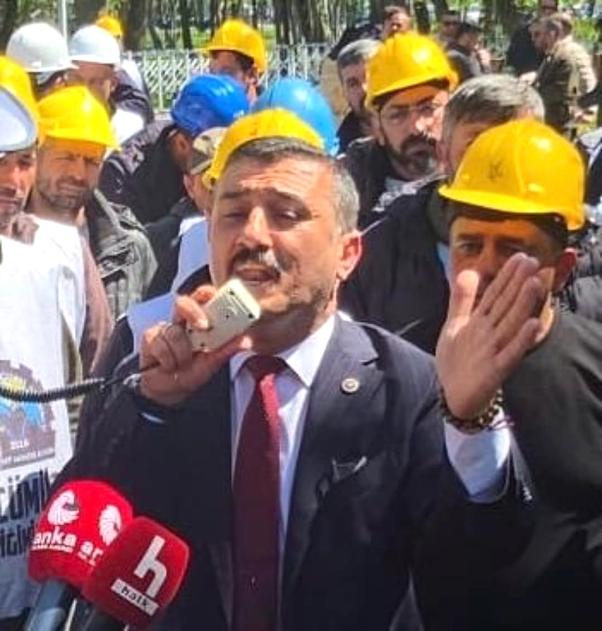 İYİ Partili Vekilden Madencilerin Açlık Grevine Destek: 