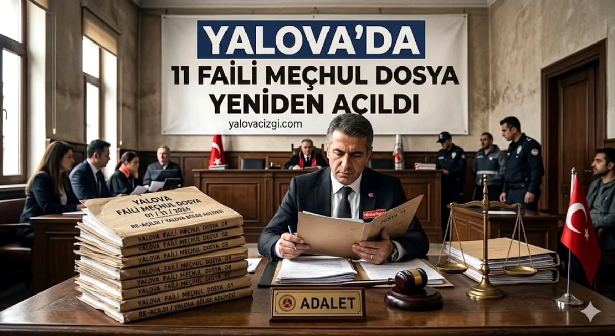 Yalova'da 11 Çözülemeyen Cinayet Dosyası Yeniden Soruşturulmaya Başlandı