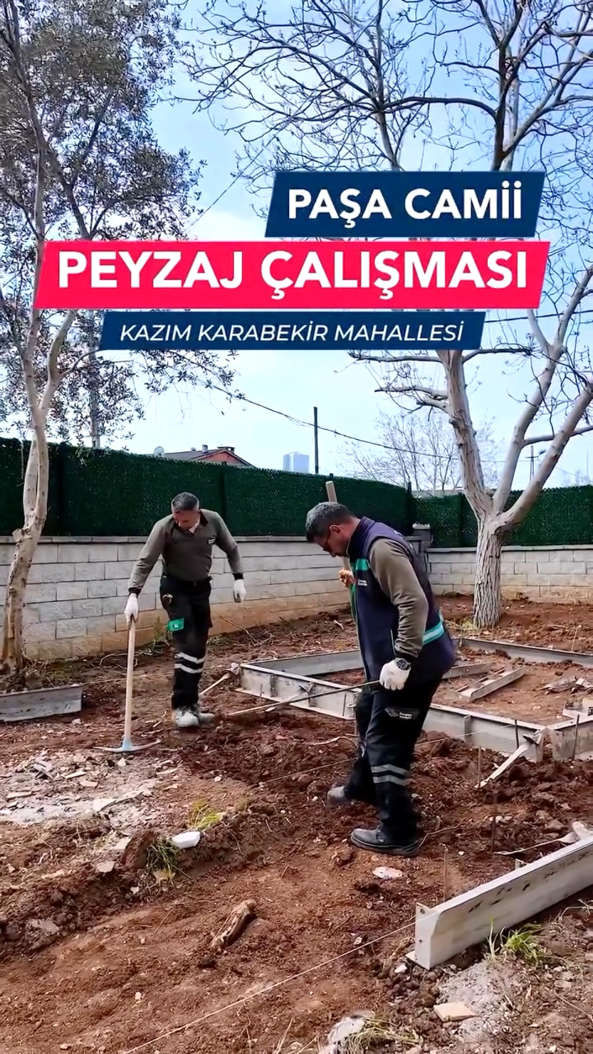 Ümraniye'de Yeşil Dönüşüm: Park ve Cami Çevreleri Yenilendi