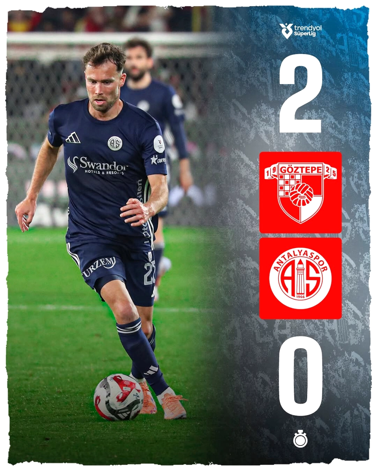 Göztepe, Antalyaspor'u 2-0 Mağlup Etti | Süper Lig'de Kritik Galibiyet